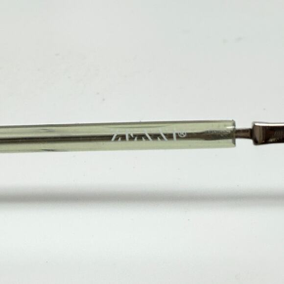 Zenni Cat-Eye Eyeglass Frame Green Light Clear Full Rim H18625 - Picture 6 of 8